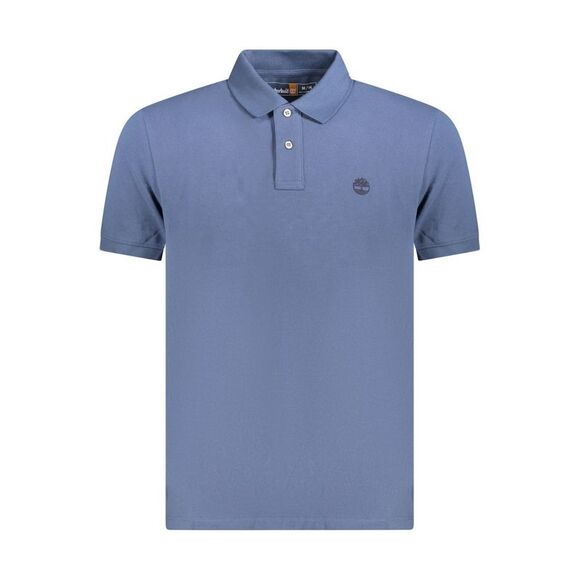Timberland Blue Cotton Men Men's Polo